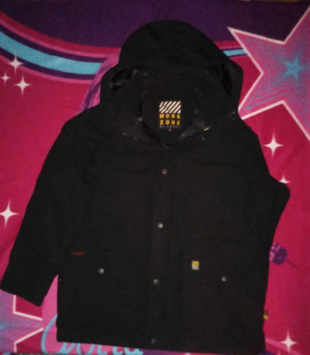 Kurtka męska Work ZONE Engel jesienna czarna 2XL XXL
