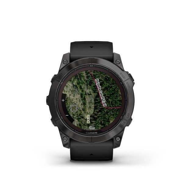 Garmin fenix 7X Pro Sapphire Solar карбоновий сірий титановий DLC