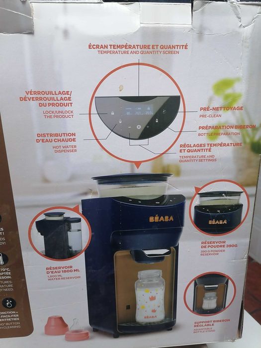 Maquina de leite para bebe