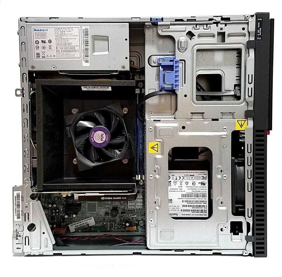 ПК Lenovo ThinkCentre M700/Core i3-6100/16GB DDR4/256GB SSD/QuadroP620