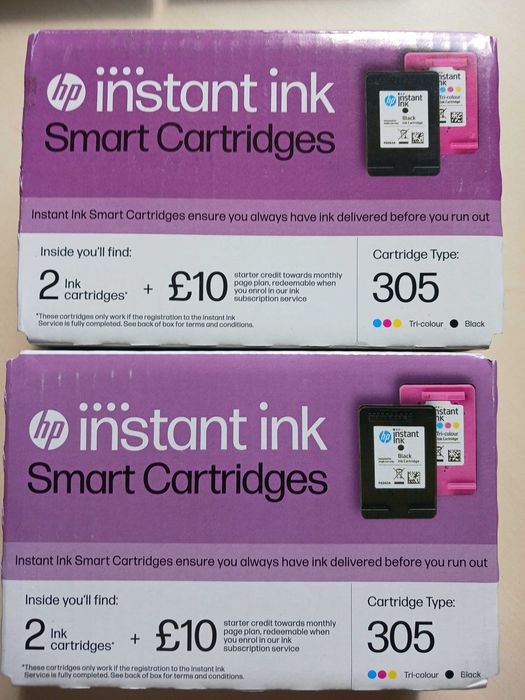 Оригінальні картриджі для принтера HP 305, 304, 303