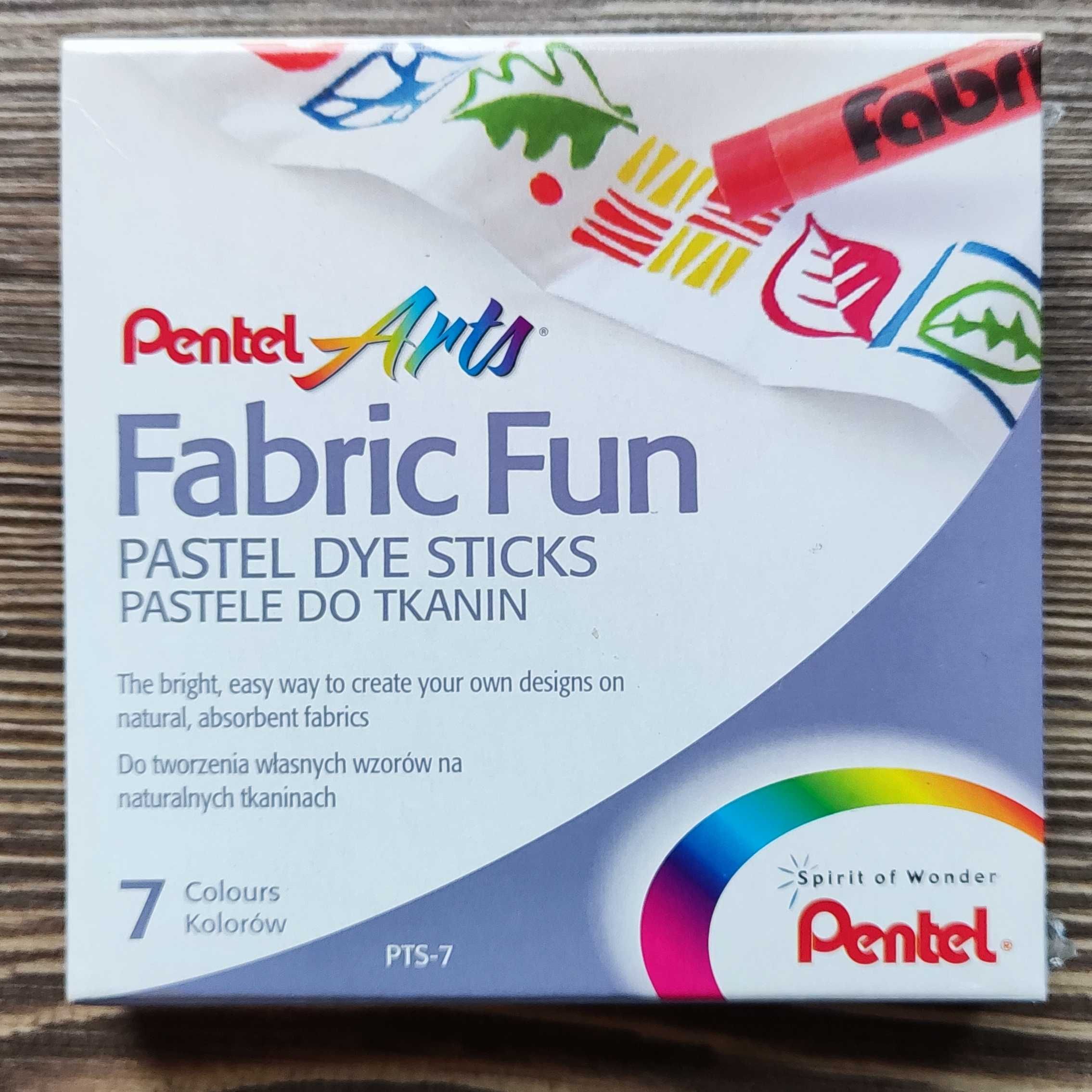 Kredki pastele do tkanin Pentel Fabric Fun