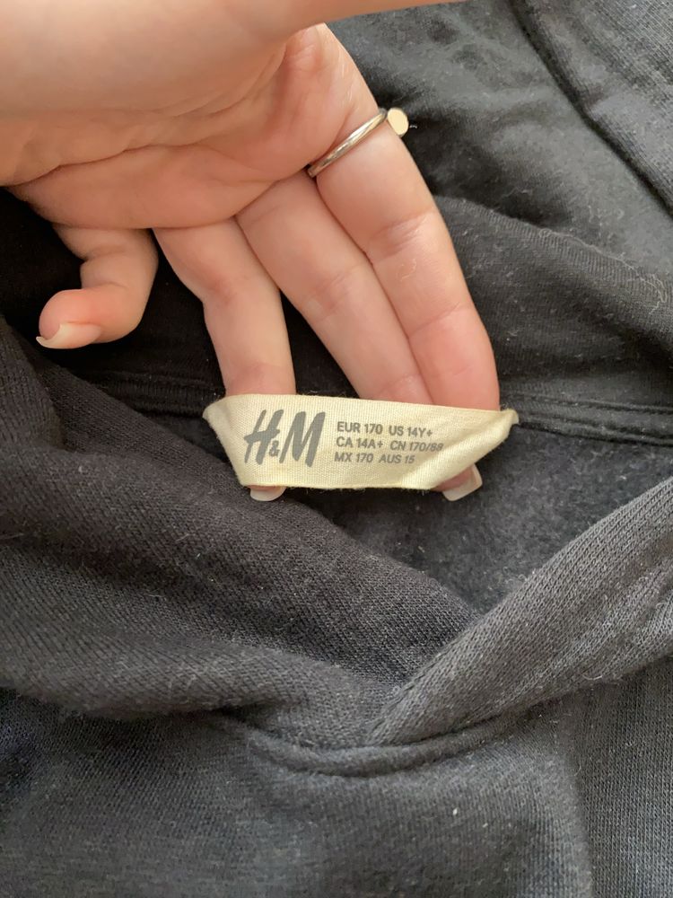 Кофта худі H&M підліткове на флісі