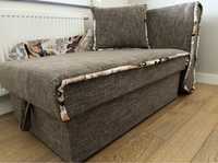 Sofa narożna z funkcją spania + poduszka jednoosobowa stan idelany