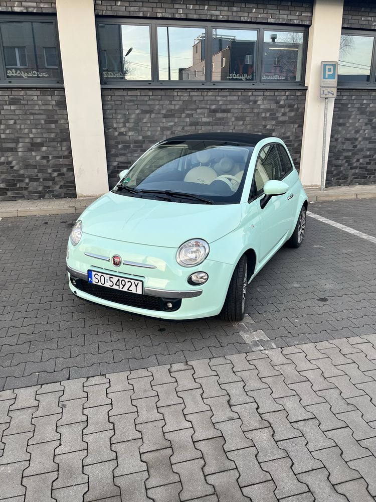 Fiat 500C! Piekny kabriolet/prywatny