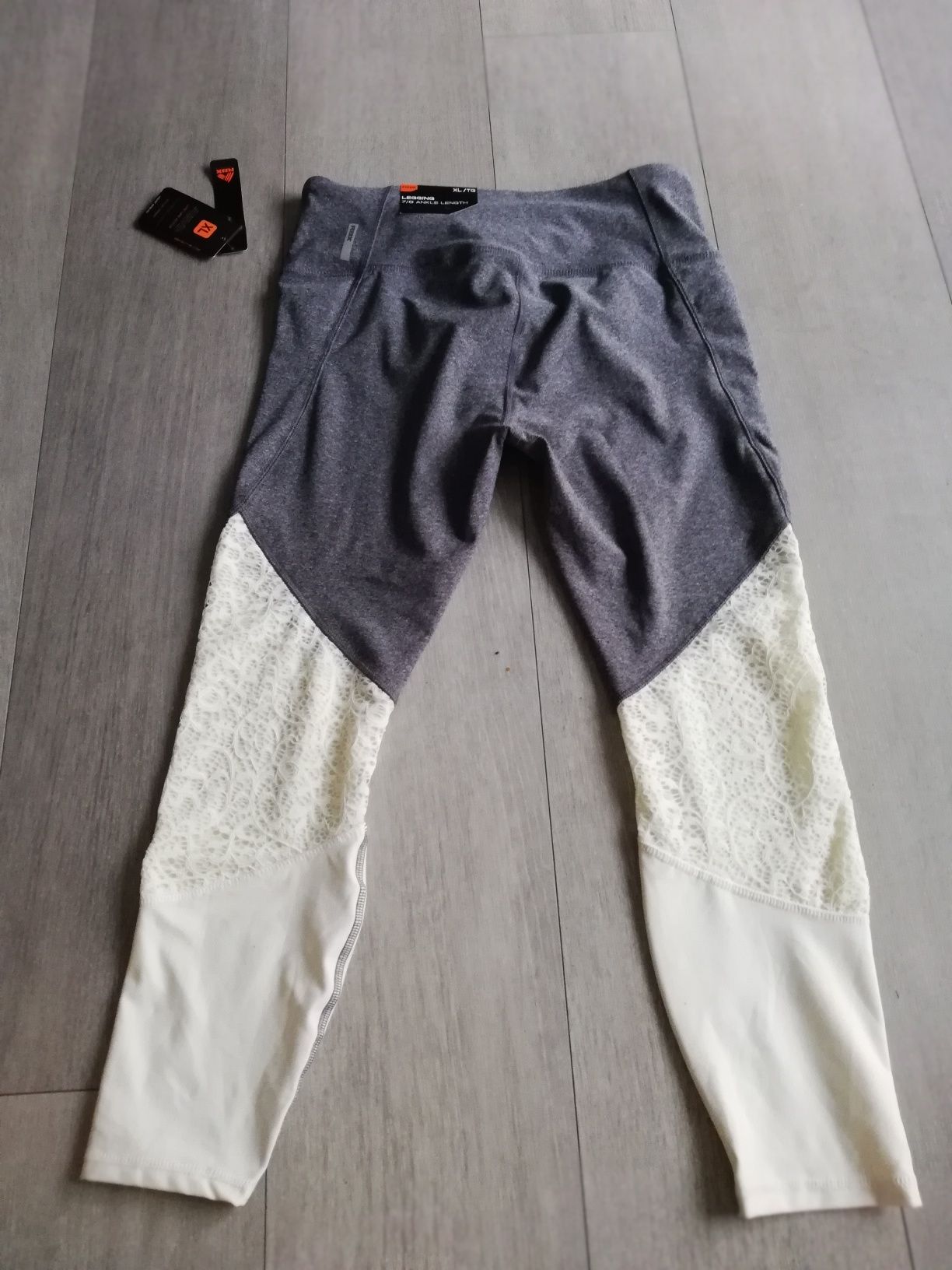 RBX LEGGINSY 7/8 spodnie sportowe r. XL