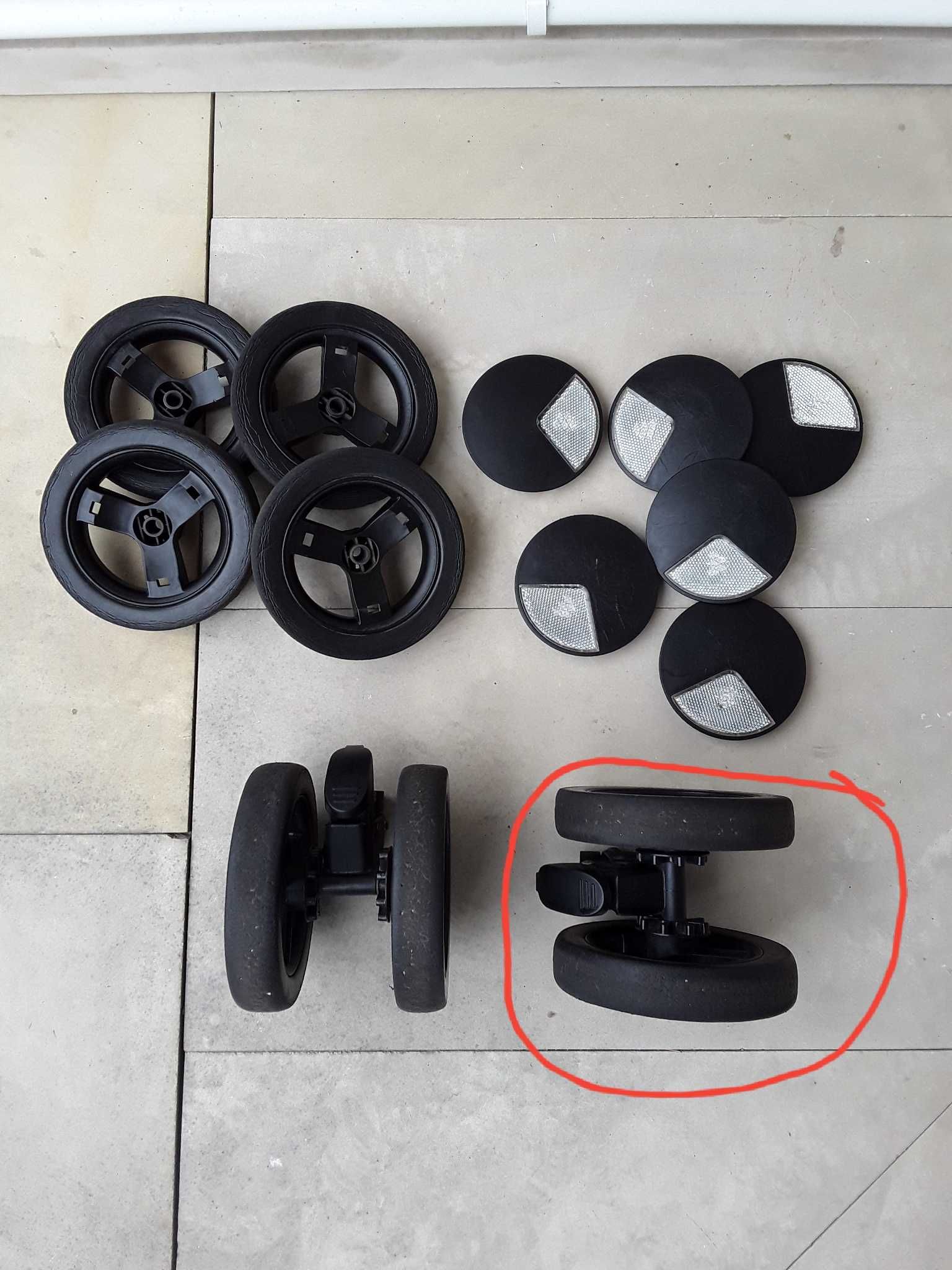 Kolo przod wozek Maclaren XT