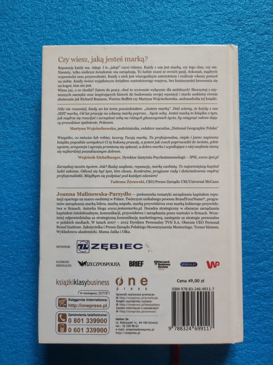 Książka Jesteś Marką - jak odnieść sukces i pozostać sobą