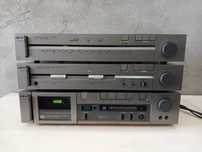 Wieża Stereo AKAI AM-U110 / CS-F110 / AT-K110 Vintage z lat 80