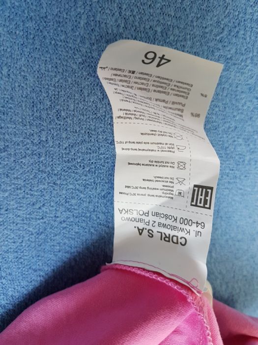 Czapeczka różowa 46 Coccodrillo NOWA