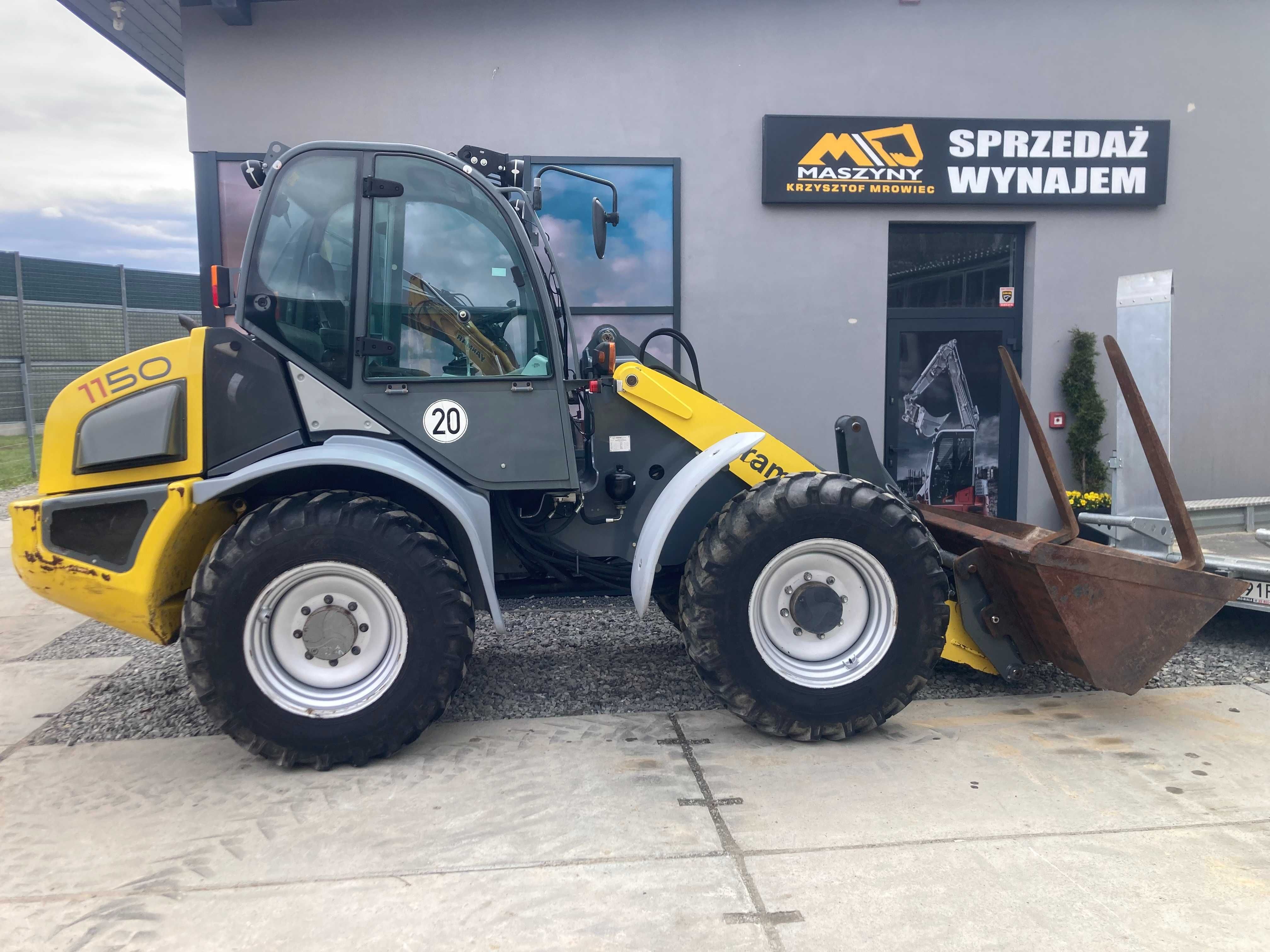 Ładowarka Kramer 1150 z 2011r.łyżka widły szybko .hydrauliczne nie CAT