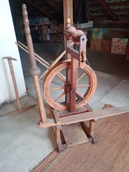 Kołowrotek prządka zabytek