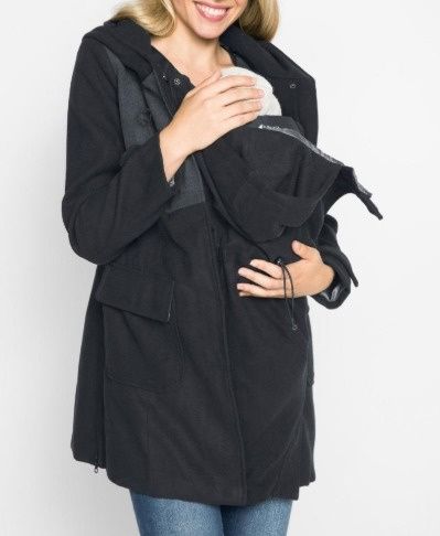 B.P.C płaszcz ciążowy z panelem dla dziecka 36.