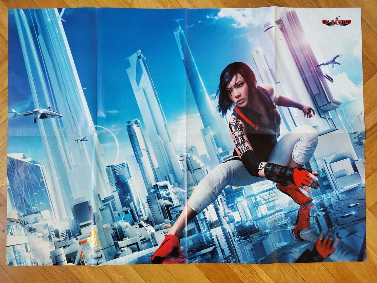 Plakat Overwatch Tracer / Mirror's Edge