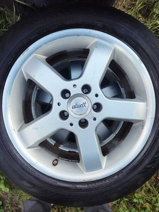 Продам диски Aluett R17 5/112 ET35 8J ЦО 57.1