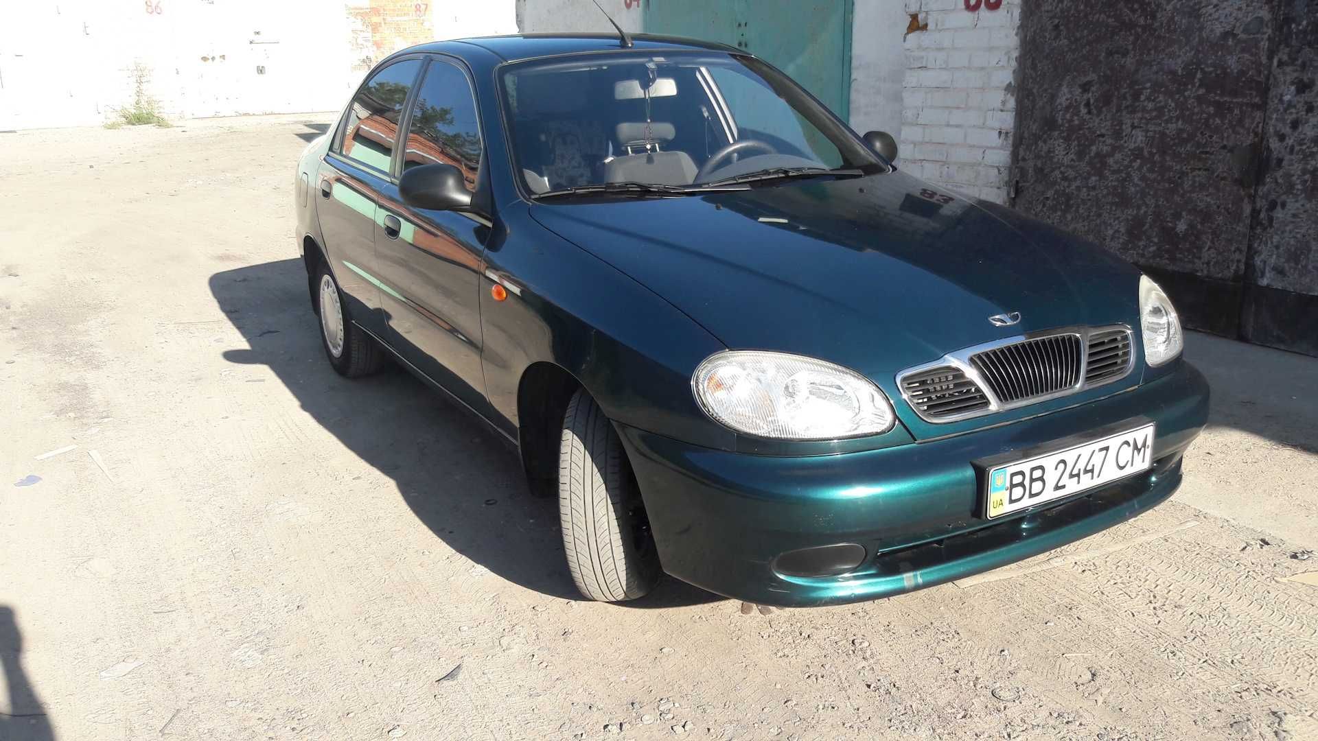 lanos sens 1.5  1,6 daewoo шрот запчастини двигун кпп бампер