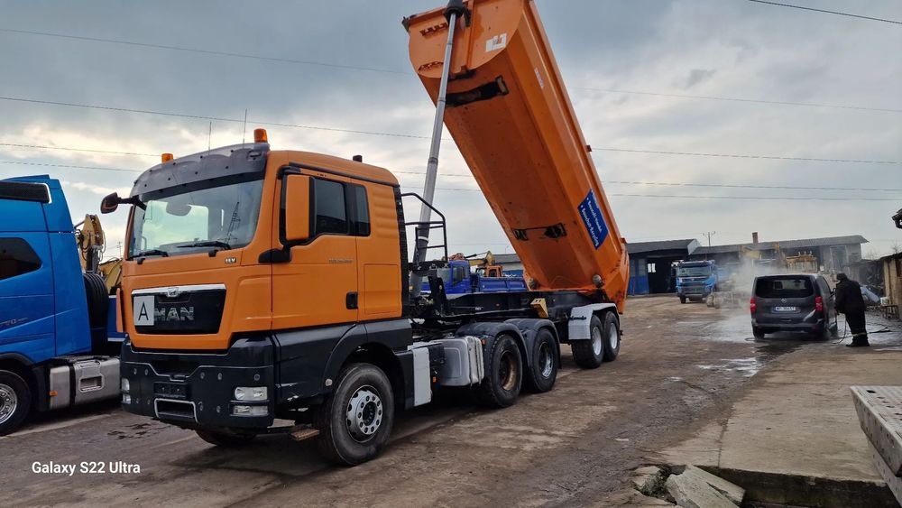 MAN 26.480 6x4 DMC 65 TON waldput.com  zestaw man 6x4 z naczepą wywrotką DMC 65 TON waldput.com waldput.com