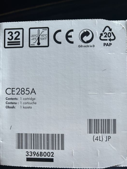 Toner do drukarki HP 85A