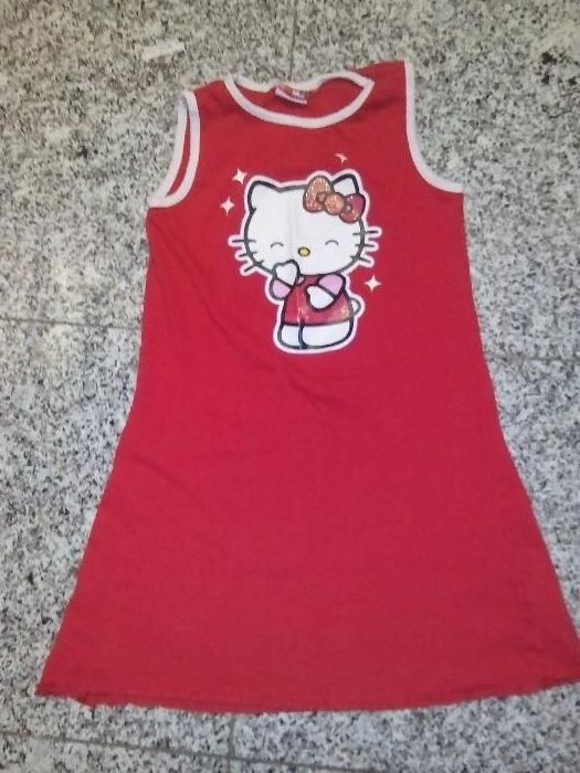 Vestido hellho kitty