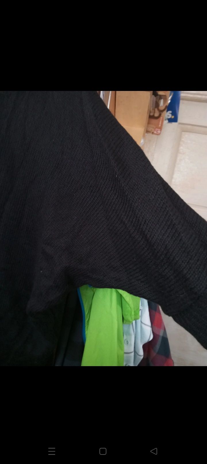 Sweter oversize asymetryczny a'la nietoperz