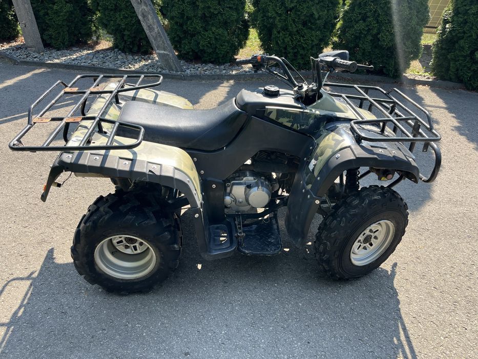 Quad przeprawowy 250 napęd na wał kardana! 5b+wsteczny. Transport!