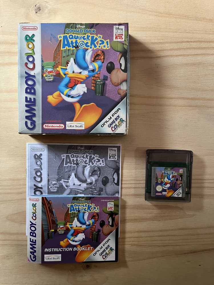[Game Boy Color] Vendo jogo Donald Duck Quack Attack