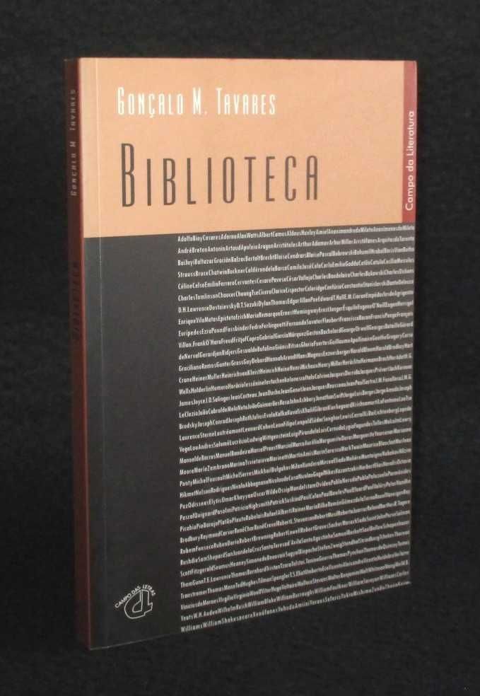Livro Biblioteca Gonçalo M. Tavares