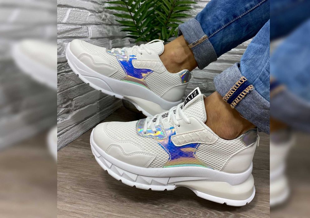 Buty Damskie Adidasy Justine Sneakersy białe LA82P - 40 [WYSYŁKA 24H]