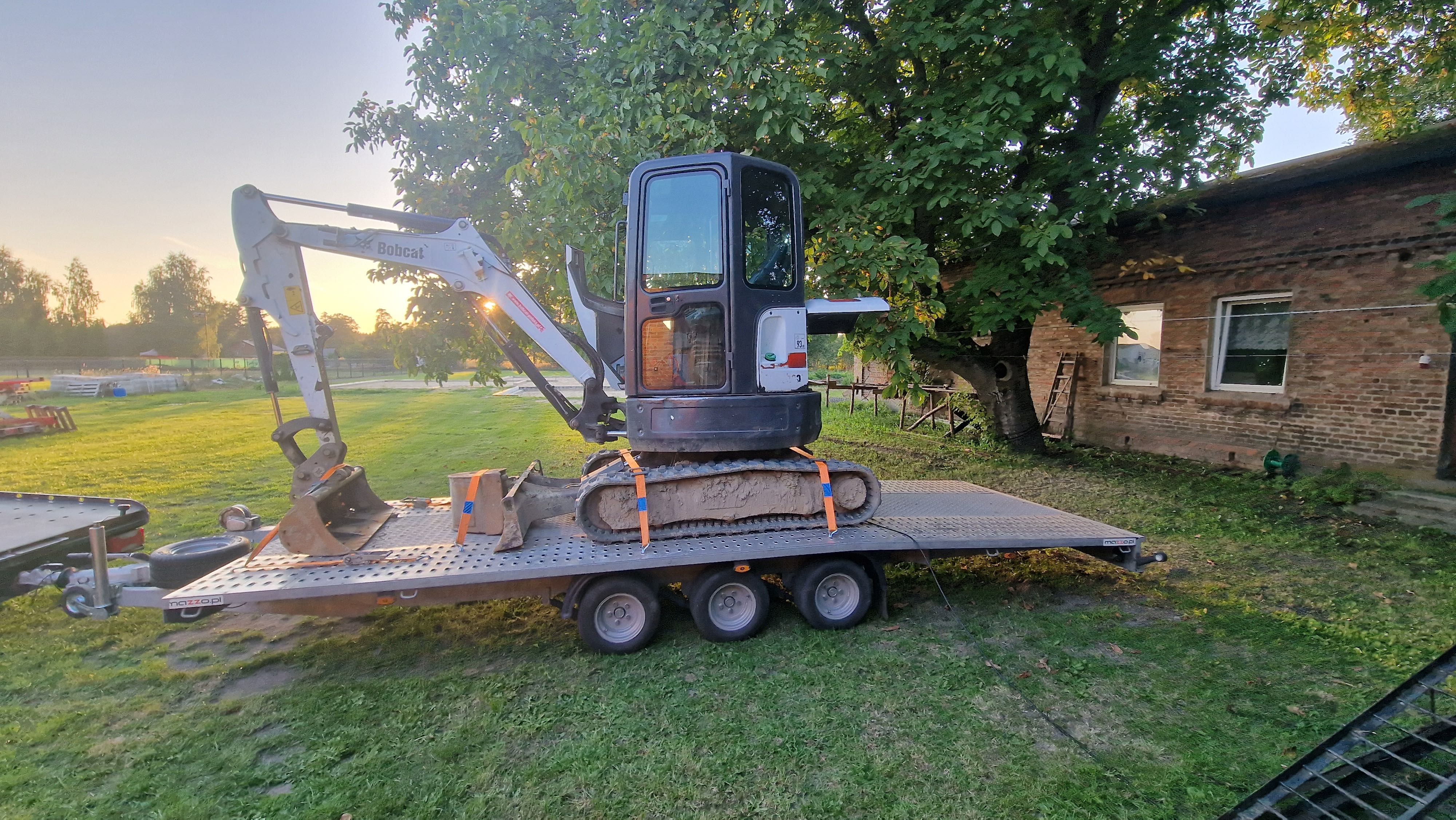 Wynajem lawety Niewiadów 5,5 m (DMC 3500 kg) krótko i długoterminowo