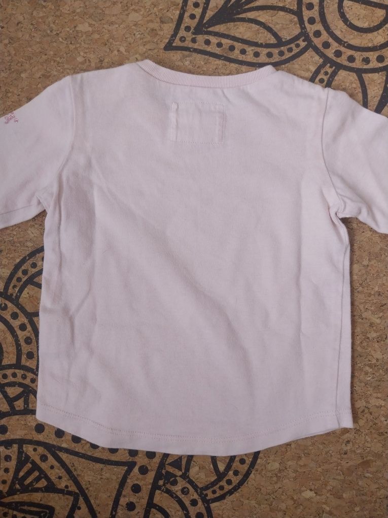 Bluzka t-shirt bawełniany Levi's rozmiar 6-9 miesięcy 68-74 cm