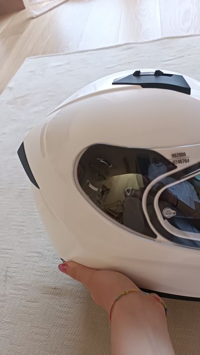 Capacete nolan n60-6 special pure white NOVO