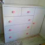 Cómoda de quarto branca