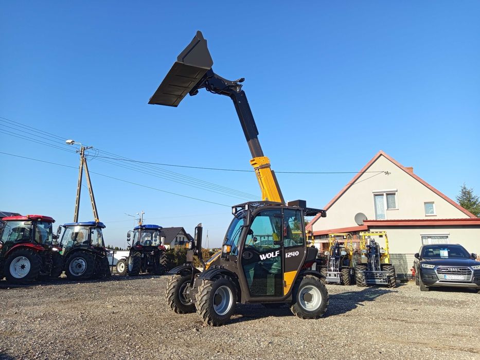 Ładowarka teleskopowa WOLF 1240 I PERSKINS I Szerokość 1,56 m I NOWA