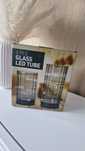 Lampy tuby szklane LED 2 szt 18, 14cm