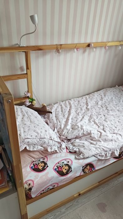 Łóżko Kura Ikea piętrowe dwustronne