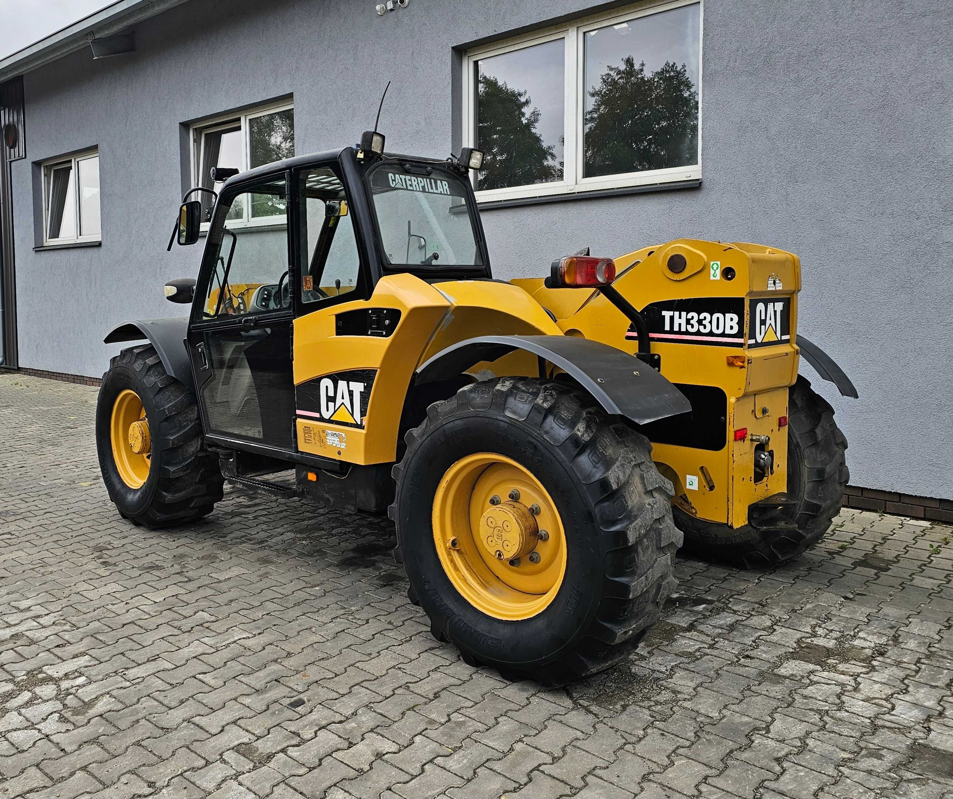 Caterpillar TH330B Cena Brutto Oryginał Ładowarka teleskopowa 7m 3,5t