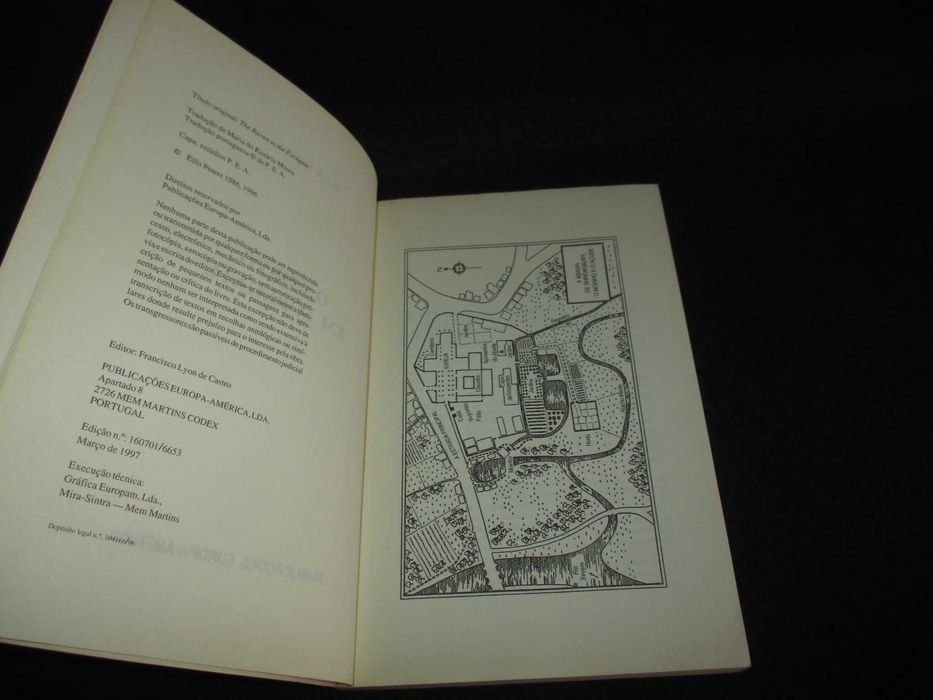 Livros Crónicas do Irmão Cadfael Ellis Peters