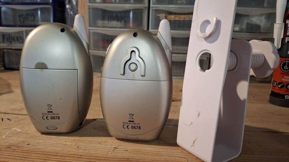 Intercomunicador de bebé com Câmara