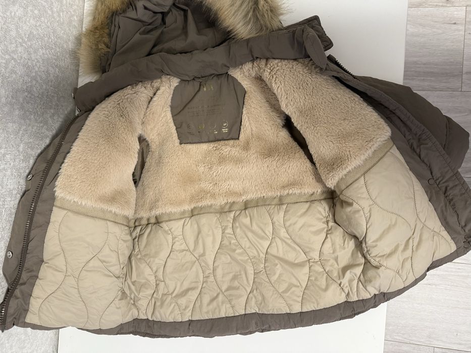 Пуховик куртка zara 104 на 3-4 роки