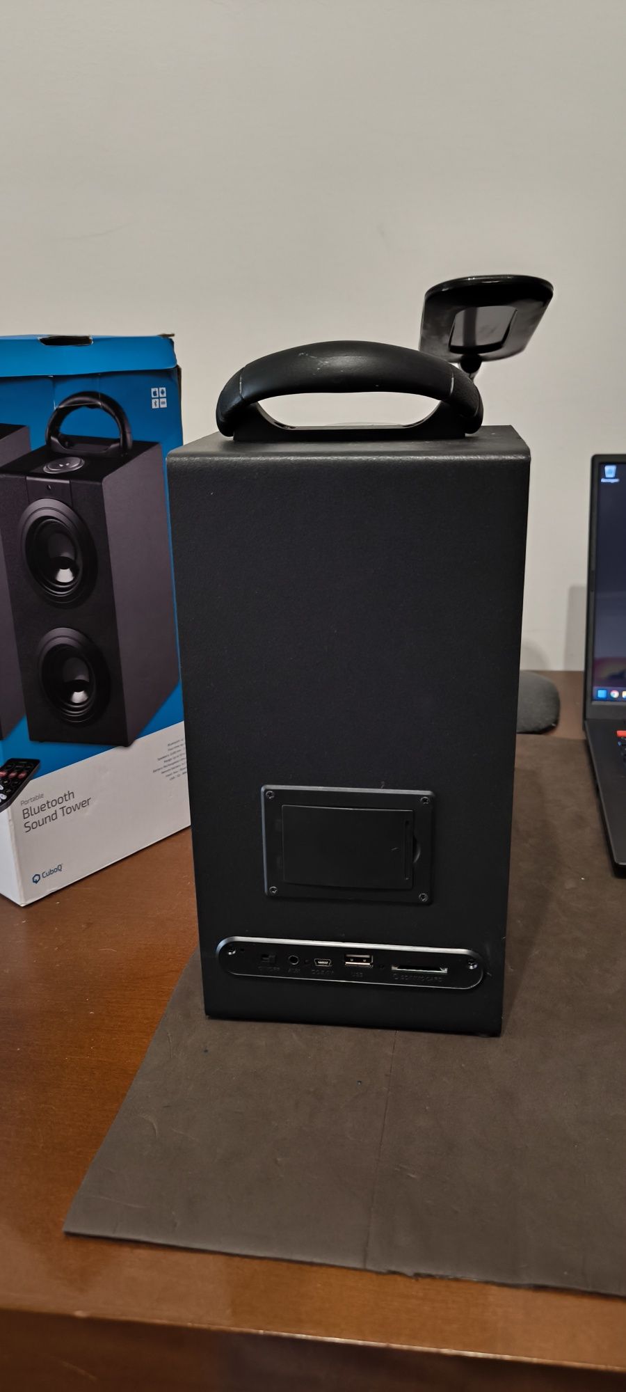 Coluna Bluetooth Portátil CuboQ - Sound Tower