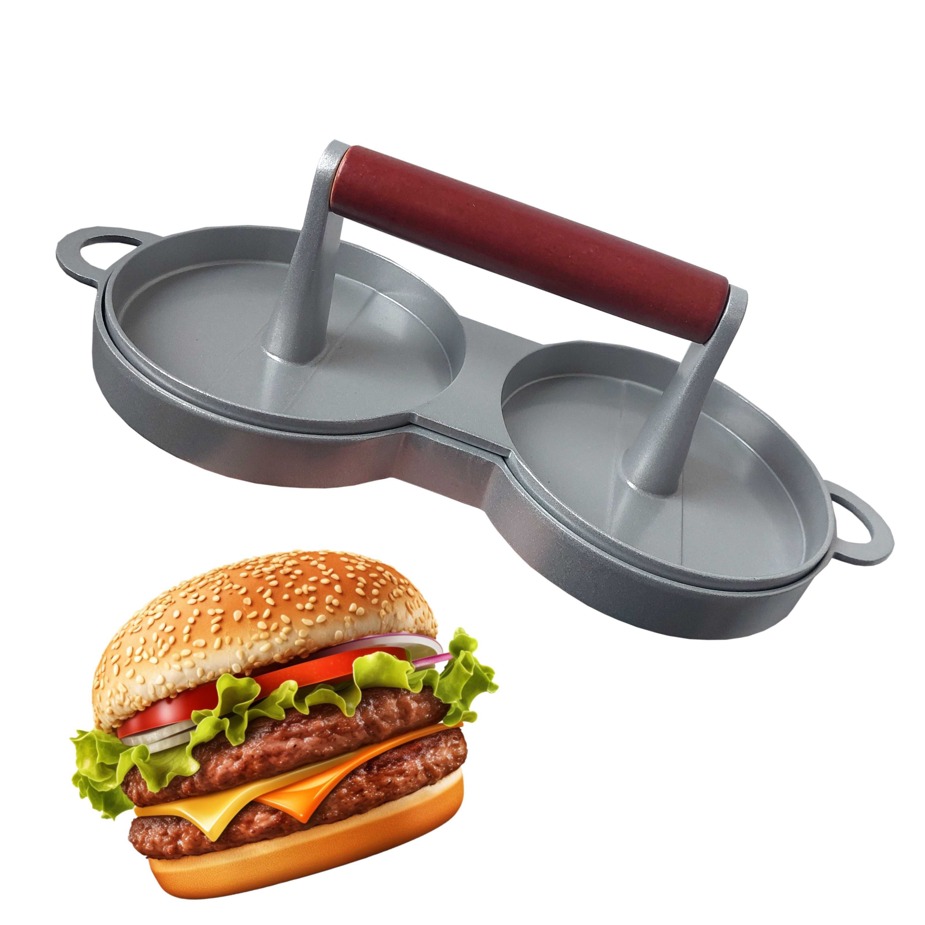 Praska prasa do mięsa hamburgerów forma do kotletów burgerów