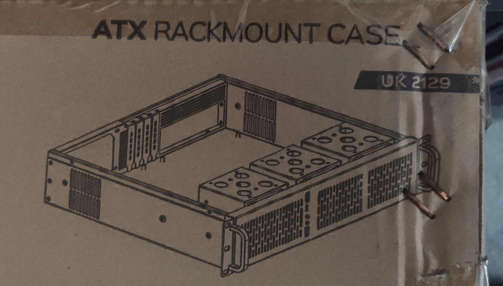 Caixa Rack 2U - 19″ UK2129