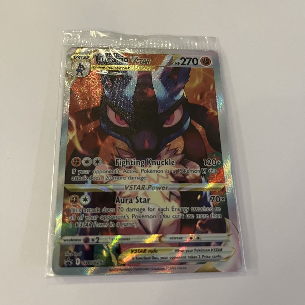 Karta Pokemon Lucario VSTAR PROMO