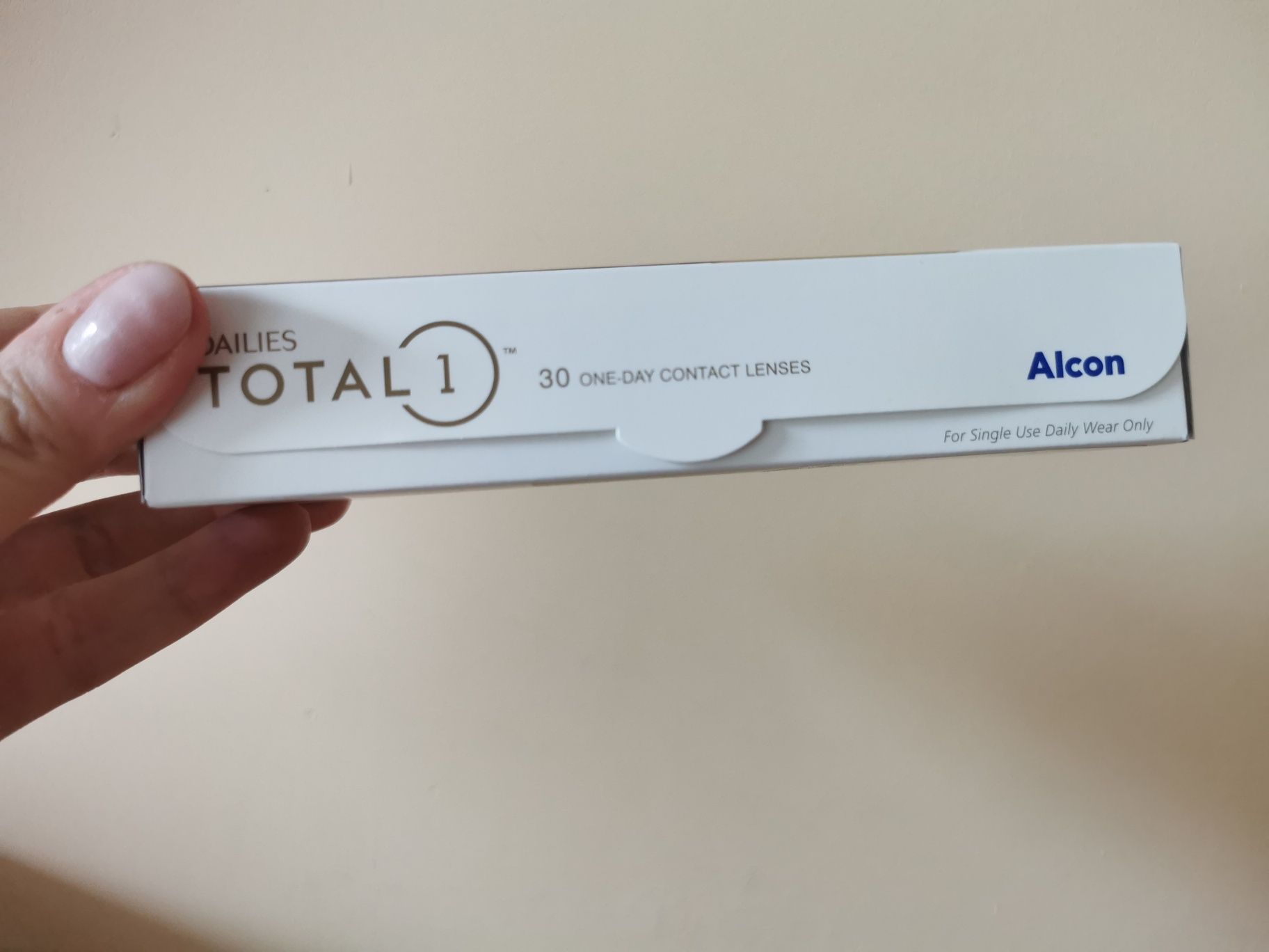 Alcon Dailies Total 1 moc -1 soczewki jednodniowe