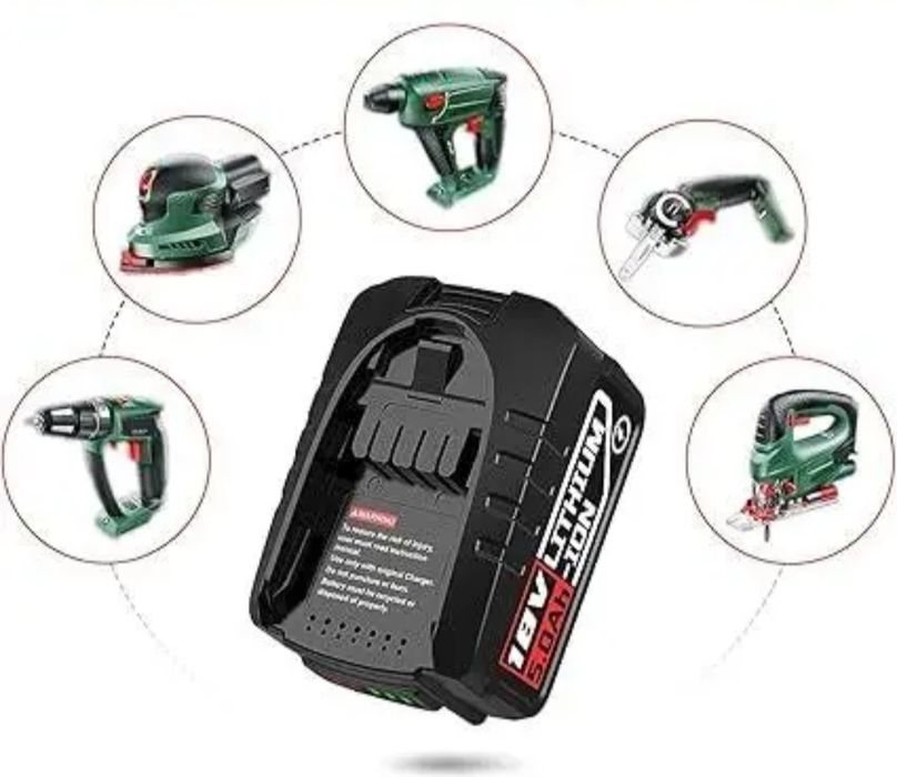 Аккумуляторы Li-ion 18 В 5,0 Ач 2 шт для инструментов Bosch Home Garde