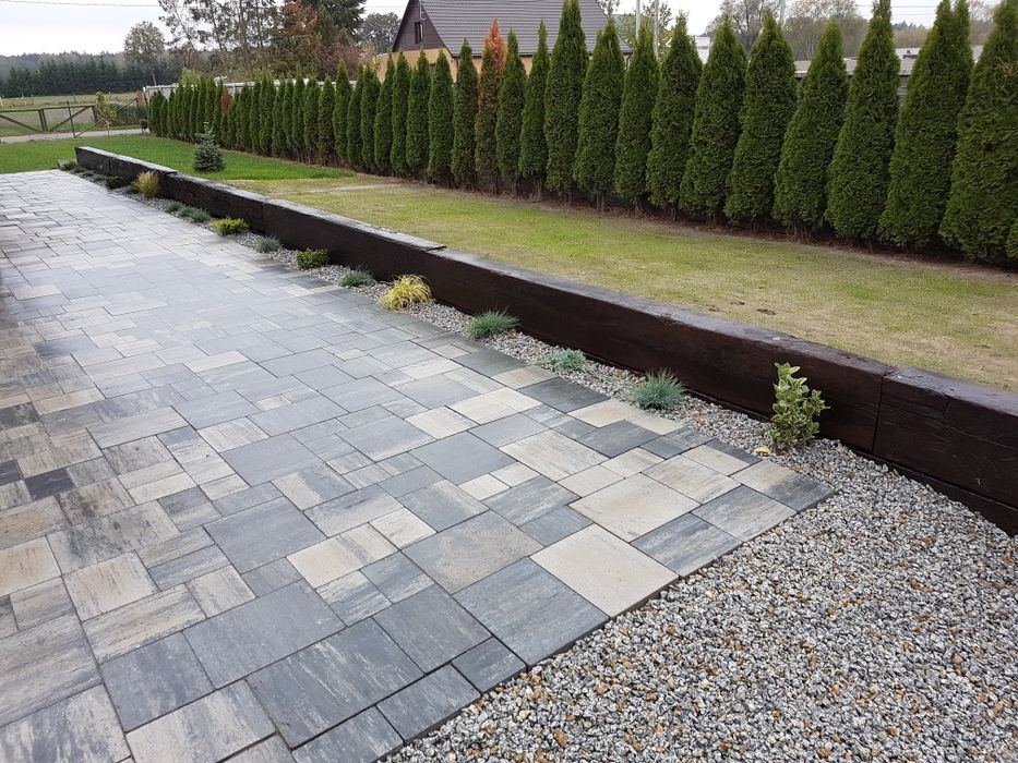 Grys GRANIT 8-16 Kamień ozdobny OGRÓD Transport 1-25 t