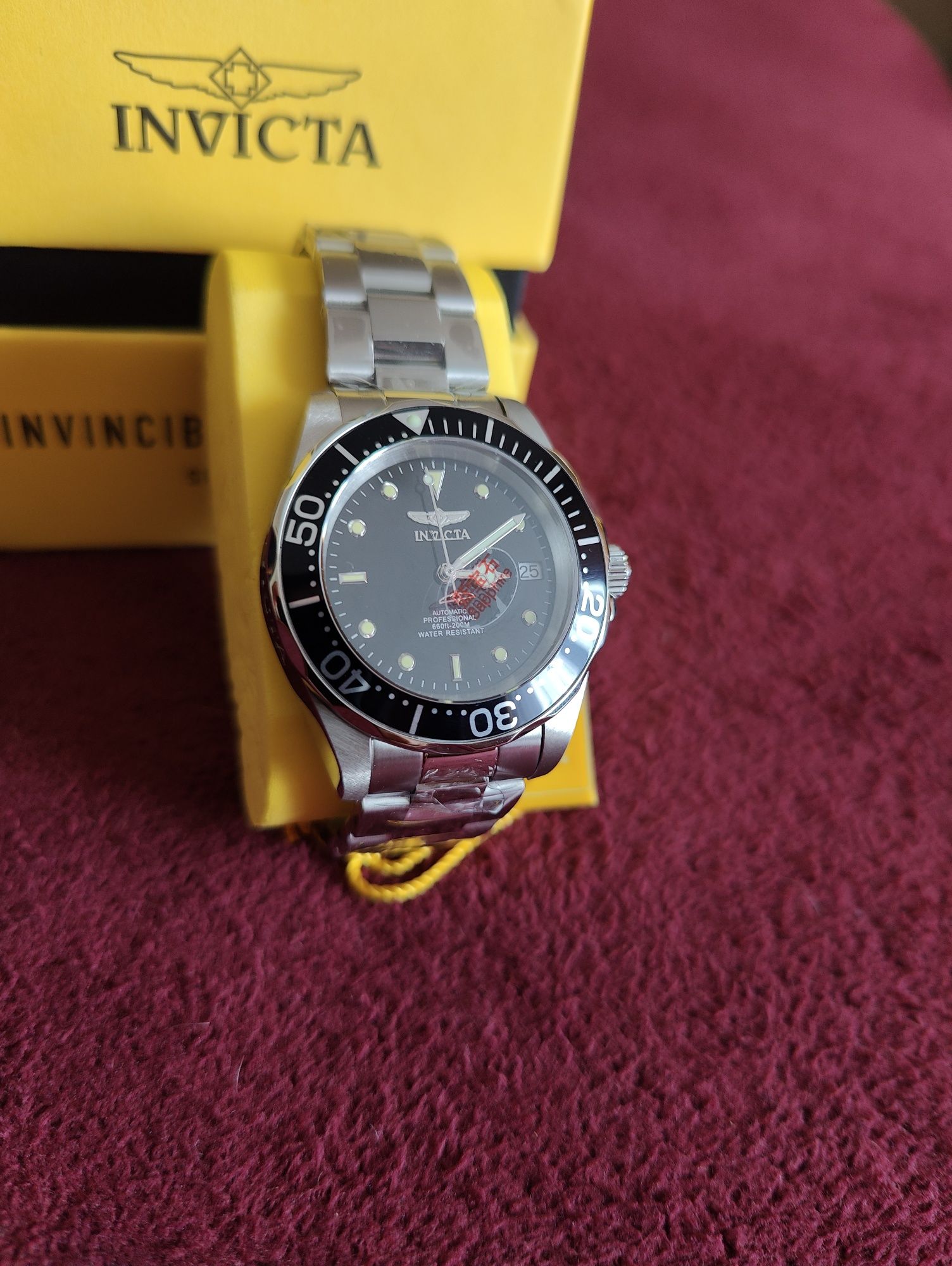 Invicta Pro Diver 8926 Automatyczny zegarek Meski  SZAFIROWE SZKŁO