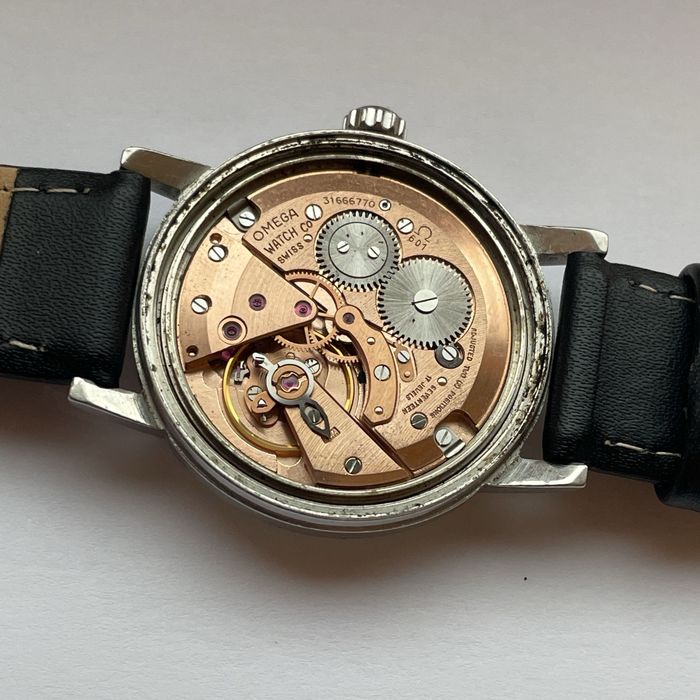 Męska Omega Geneve mechaniczna. REF. 135.070. CAL. 601 z 1969 roku!