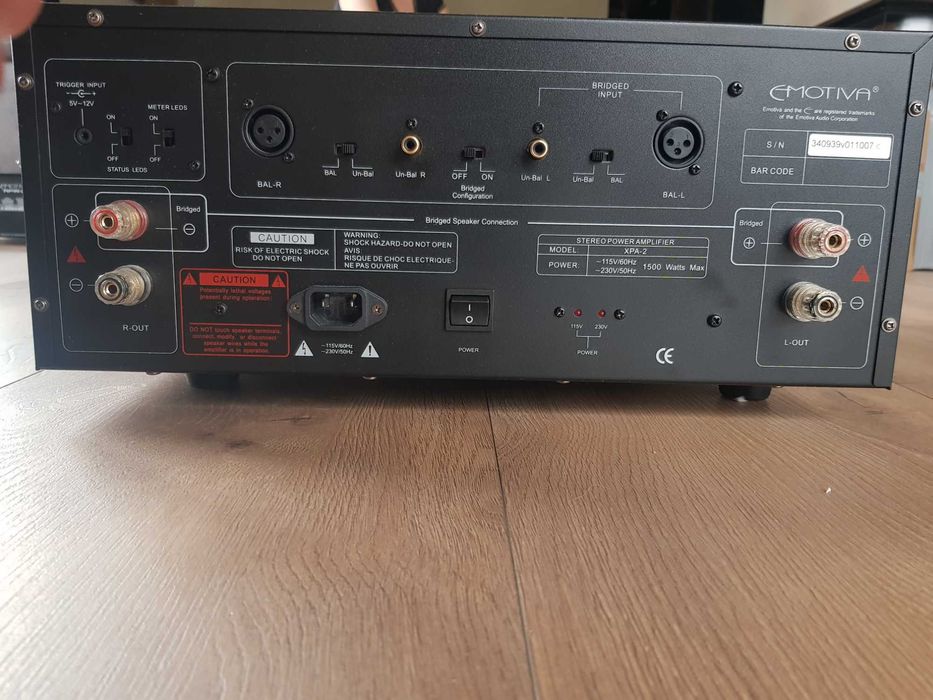 Emotiva xpa2 wzmacniacz