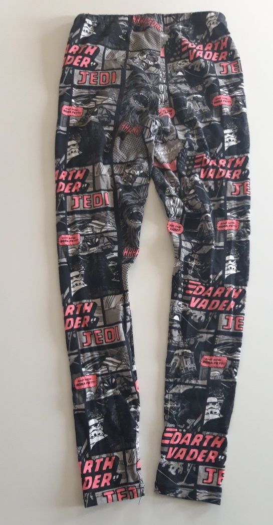 Legginsy z motywem gwiezdnych wojen